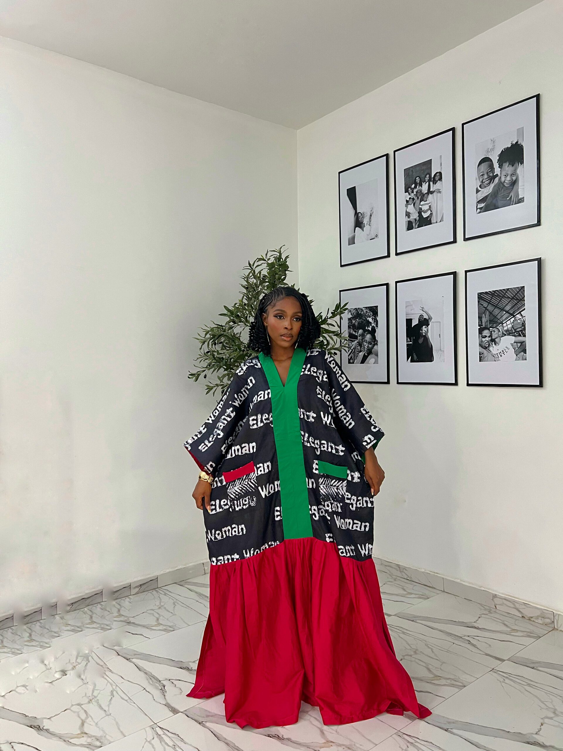 ELEGANT WOMAN BUBU