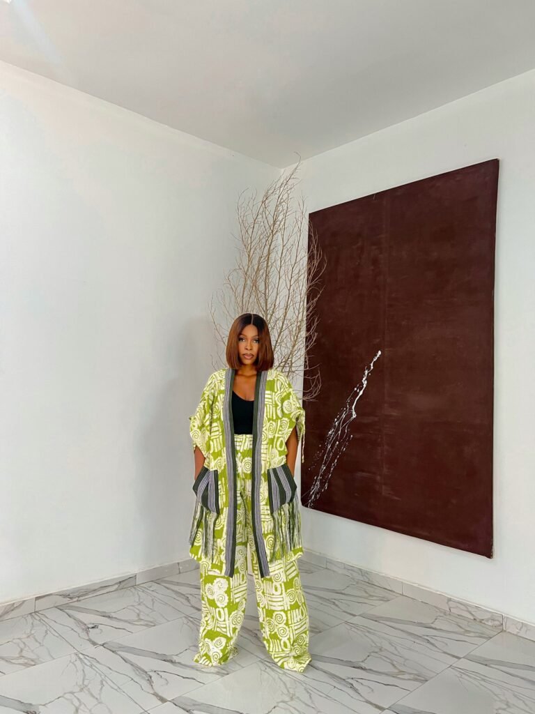 Kiki batik two piece styles for ladies celebrating African heritage with vibrant traditional patterns