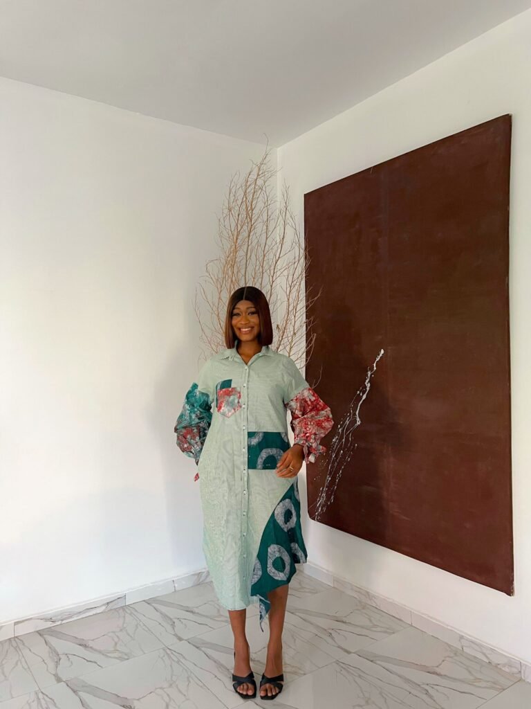 Bubu gown styles - Jada shirt dress casual elegant hybrid design