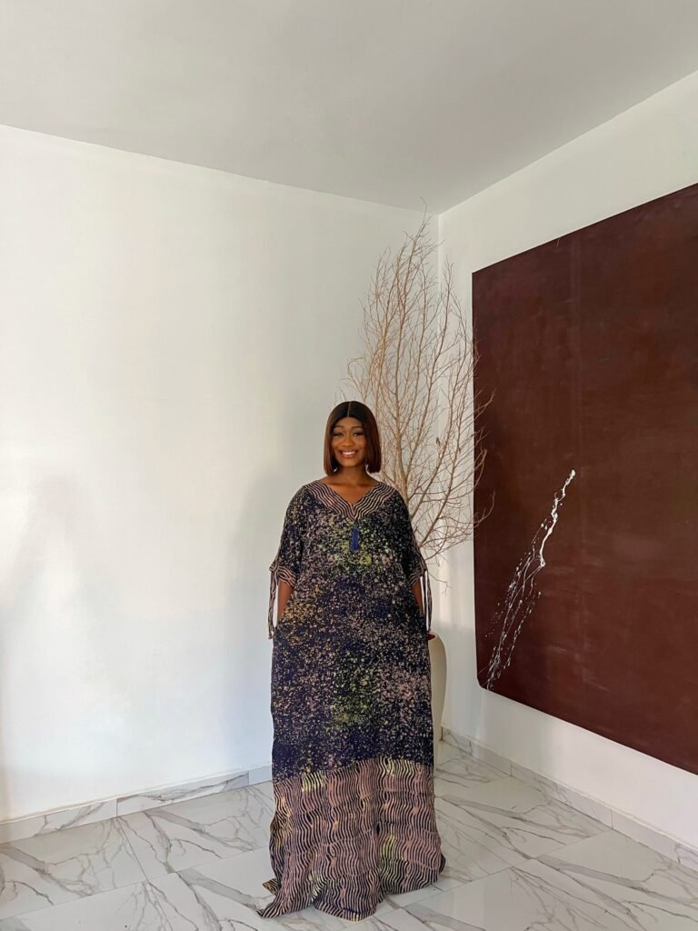 Bubu gown styles - Rukky dress defined structure tailored silhouette design