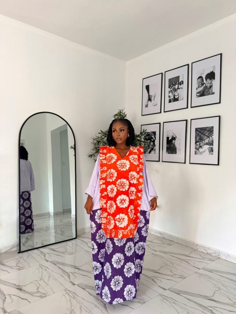 bubu gown styles for pregnant women showing tiara midi bubu by tailored by adunni