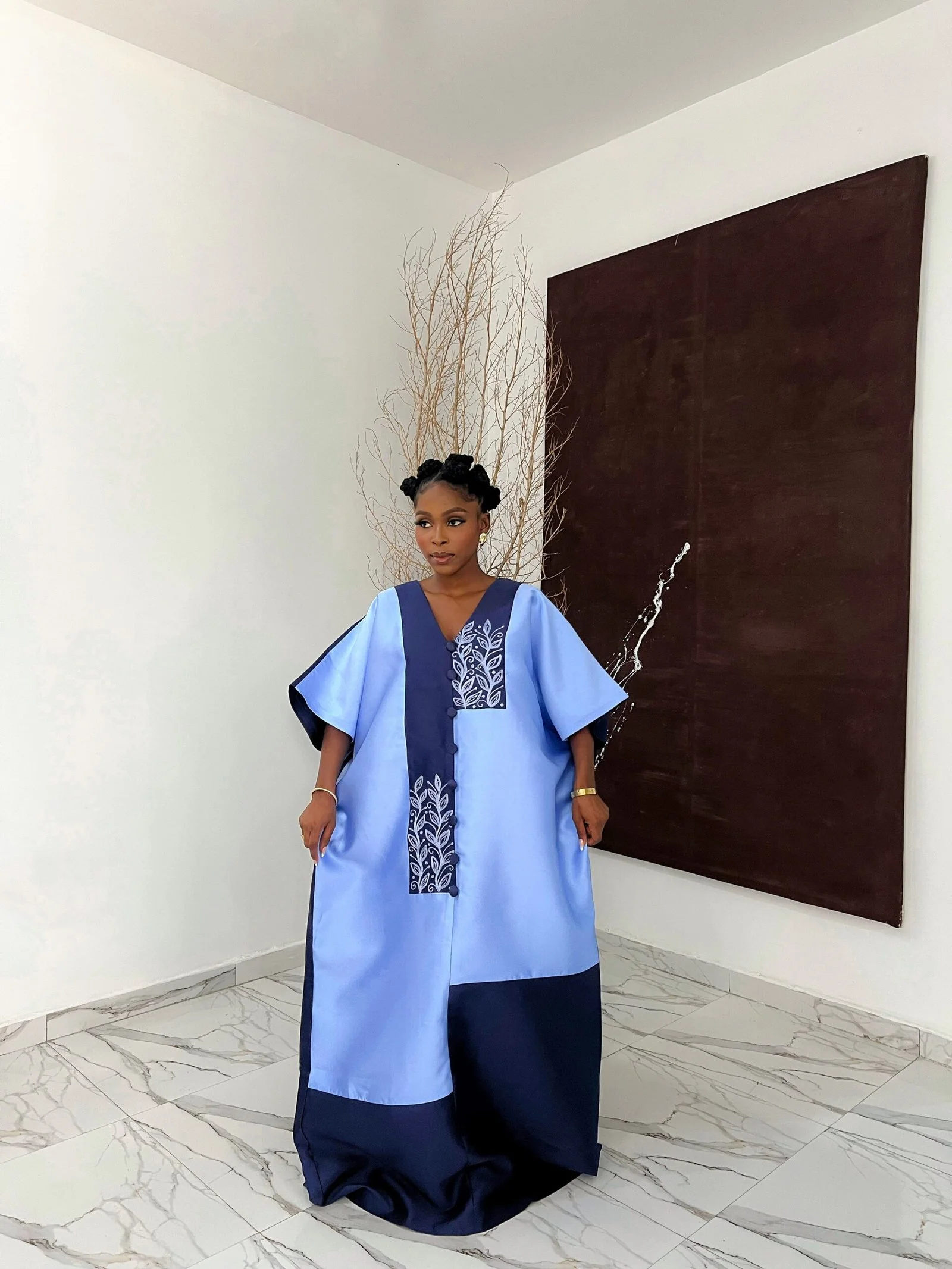 shop bub dress for christmas showing a picture of a christmas bubu dress made by tailored by adunni